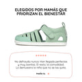 sandalia cangrejera barefoot infantil mint calpe rocker ss26 01