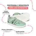 sandalia cangrejera barefoot infantil mint calpe rocker ss26 02