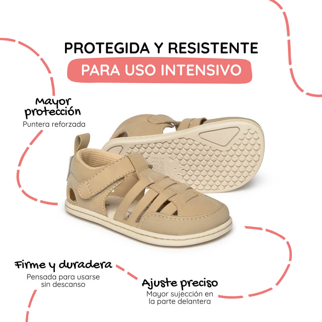 sandalia cangrejera barefoot infantil piedra calpe rocker ss26 02