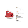sandalia cangrejera barefoot infantil rojo calpe rocker ss26 04