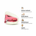 sandalia cerrada barefoot infantil rosa fresa benisa rocker ss26