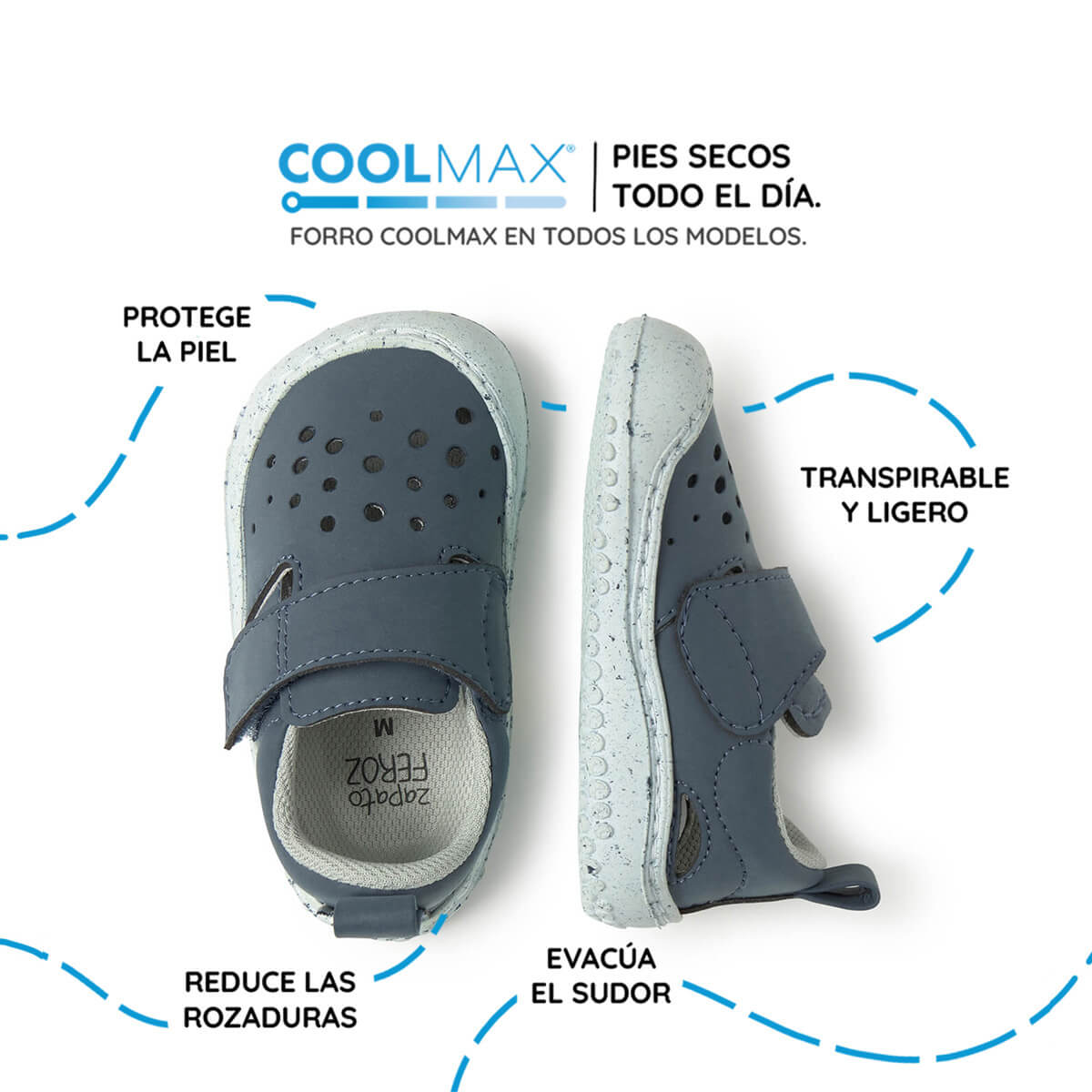 sandalia cerrada respetuosa bebes feroz azul benisa ss25 03