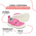 sandalia cerrada respetuosa bebes fresa rosa benisa feroz ss26 02