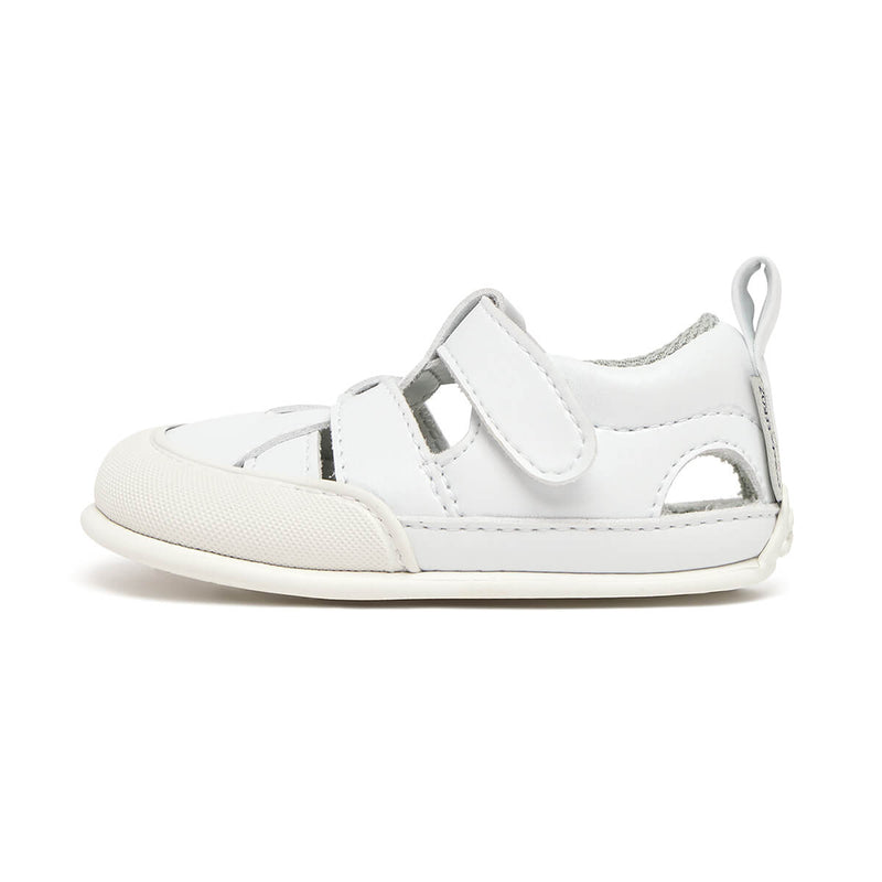 sandalia deportiva resistente agua barefoot bebes blanco irta feroz ss26 00