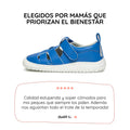 sandalia deportiva resistente agua respetousa infantil azul royal irta rocker ss26 01