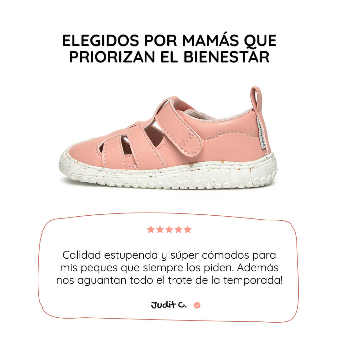sandalia deportiva resistente agua respetousa infantil fresa rosa irta rocker ss26 01