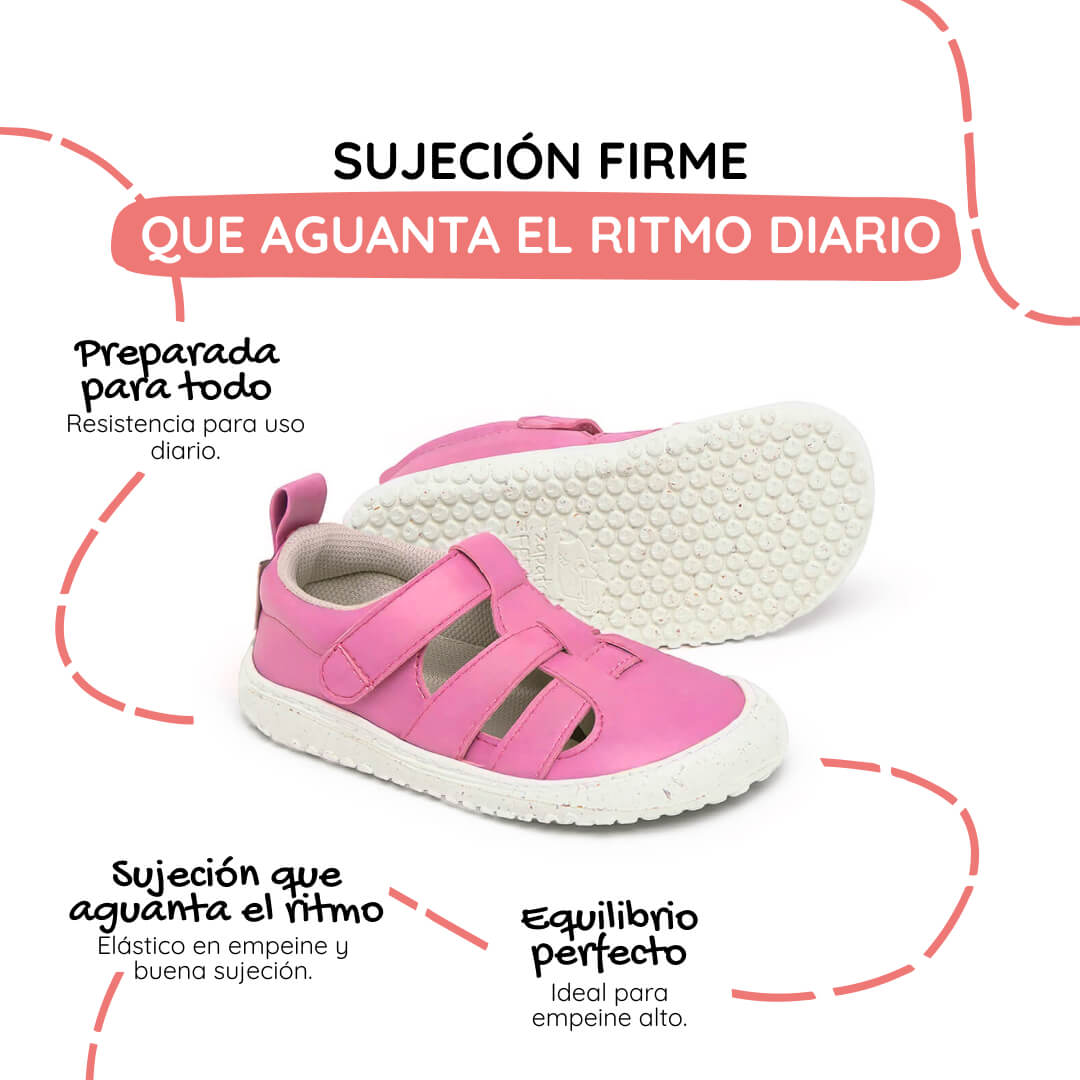 sandalia deportiva resistente agua respetousa infantil fresa rosa irta rocker ss26 02