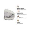 sandalia deportiva resistente agua respetousa infantil gris irta rocker ss26 04