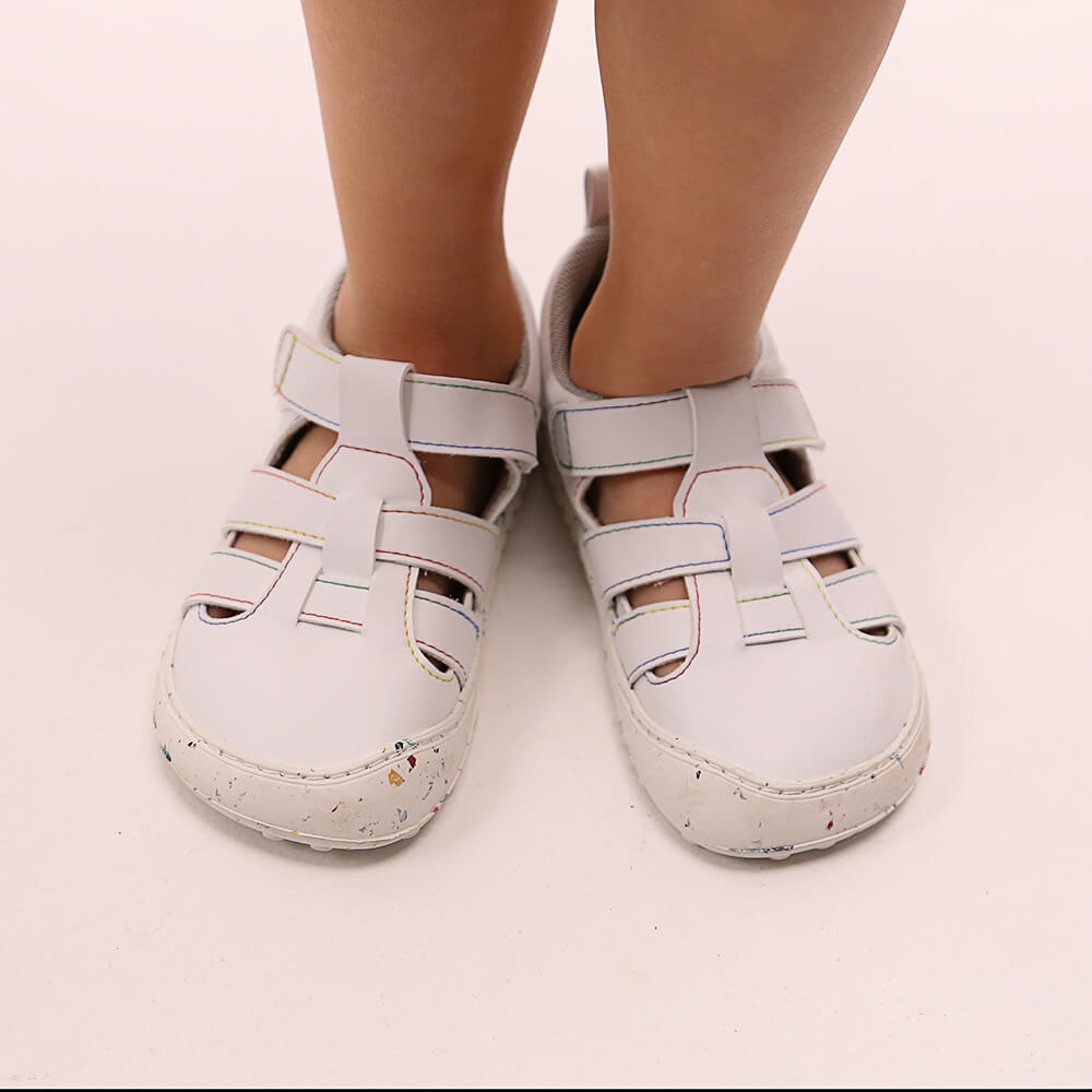 sandalia deportiva resistente agua respetousa infantil irta rocker ss26 blanco