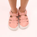 sandalia deportiva resistente agua respetousa infantil irta rocker ss26 rosa