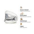sandalia deportiva resistente agua respetousa infantil plata plateado irta rocker ss26 04