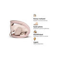 sandalia doble velcro barefoot infantil rosa palo Saler rocker ss26 Palo 04 | Rosa Palo Microfibra Nobuck