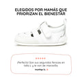sandalia elastico respetuosa bebes blanco canet feroz ss26 01