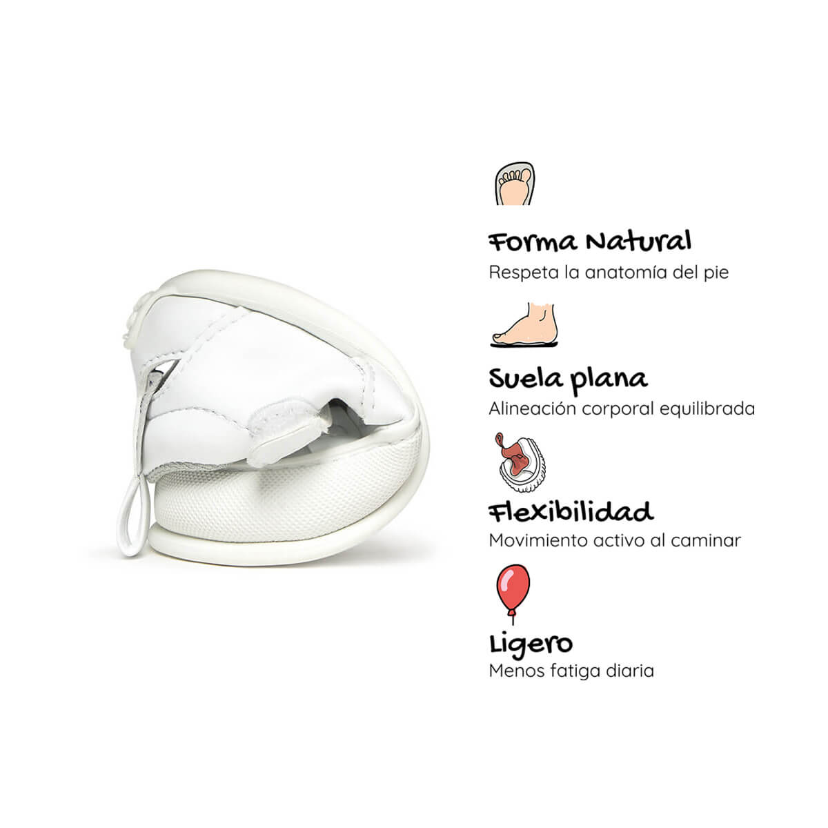 sandalia elastico respetuosa bebes blanco canet feroz ss26 04