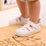 sandalia elastico respetuosa bebes canet feroz blanco ss26 