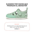 sandalia elastico respetuosa bebes mint canet feroz ss26 01