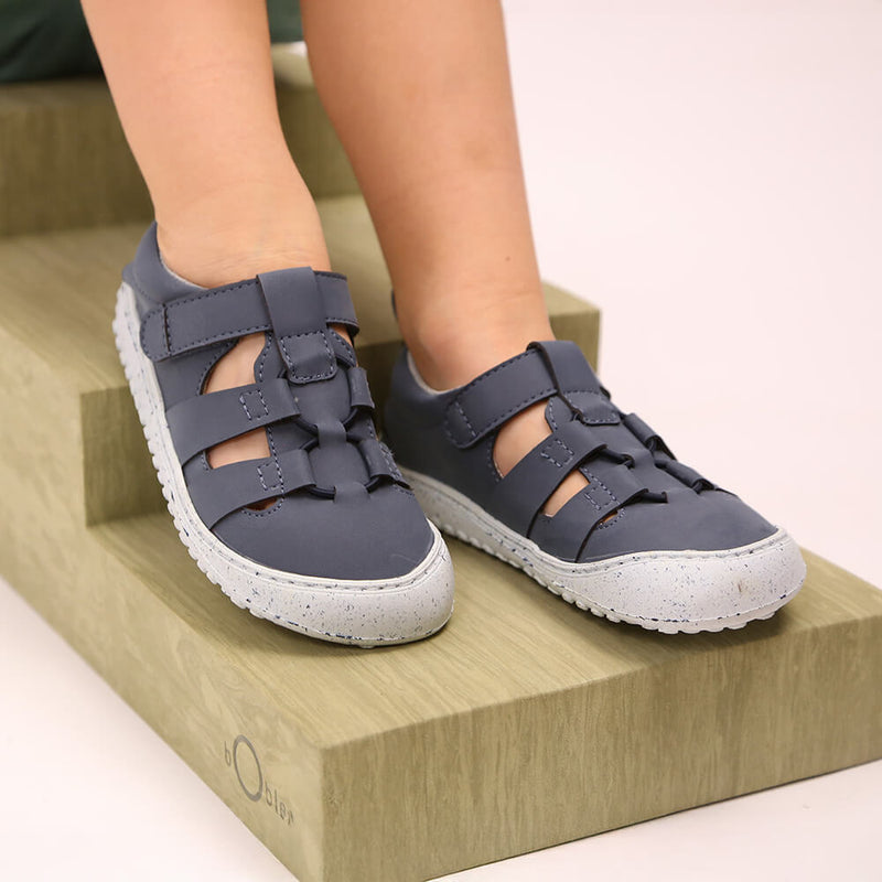 sandalia elastico respetuosa infantil canet rocker ss26 azul