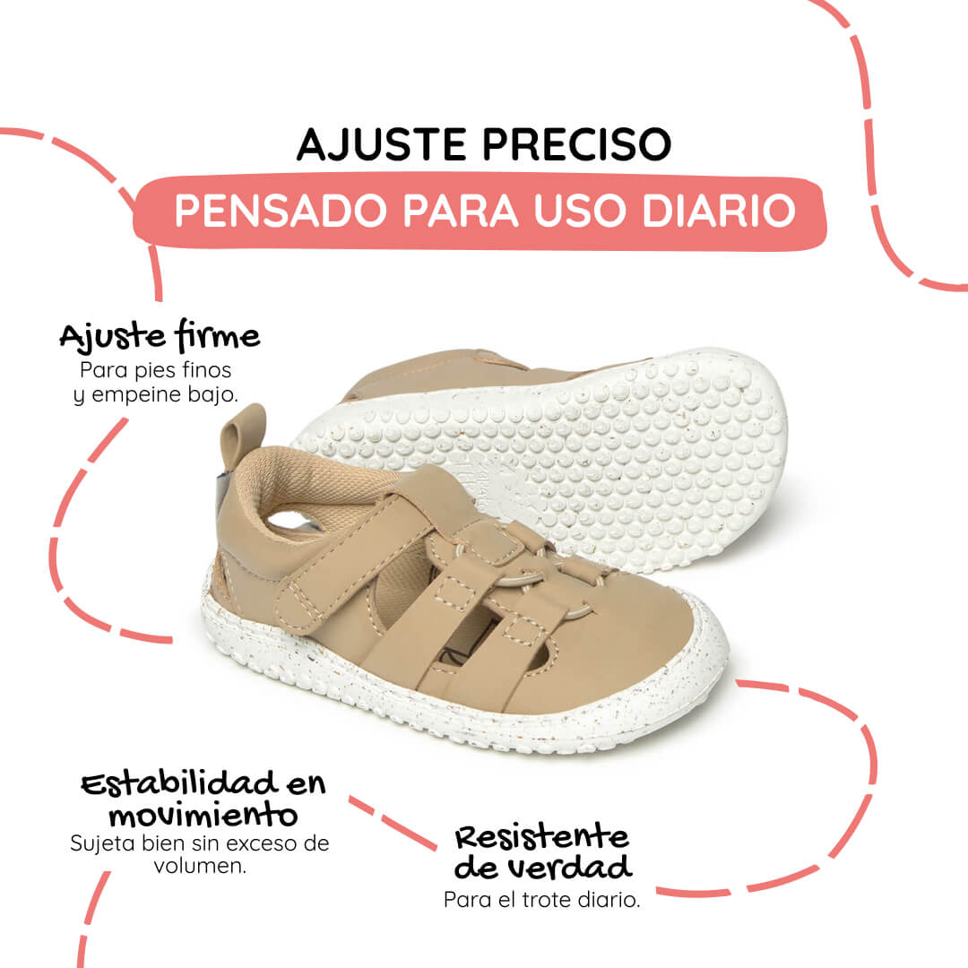 sandalia elastico respetuosa infantil piedra canet rocker ss25 02