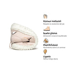 sandalia elastico respetuosa infantil rosa palo canet rocker ss25 Palo 04 | rosa palo microfibra nobuck