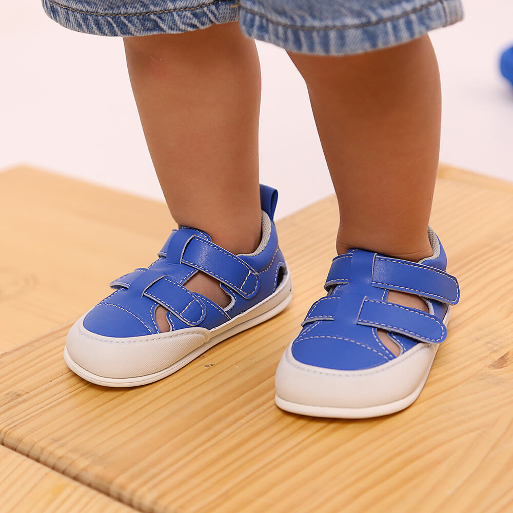 sandalia mayor apertura barefoot bebes javea feroz ss26 azul