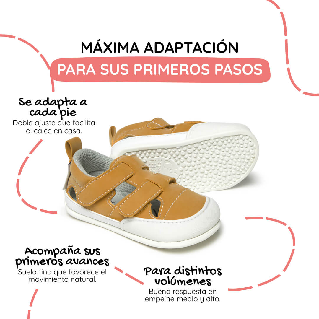 sandalia mayor apertura barefoot bebes mostaza javea feroz ss26 02