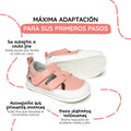 sandalia mayor apertura barefoot bebes rosa fresa javea feroz ss26 02
