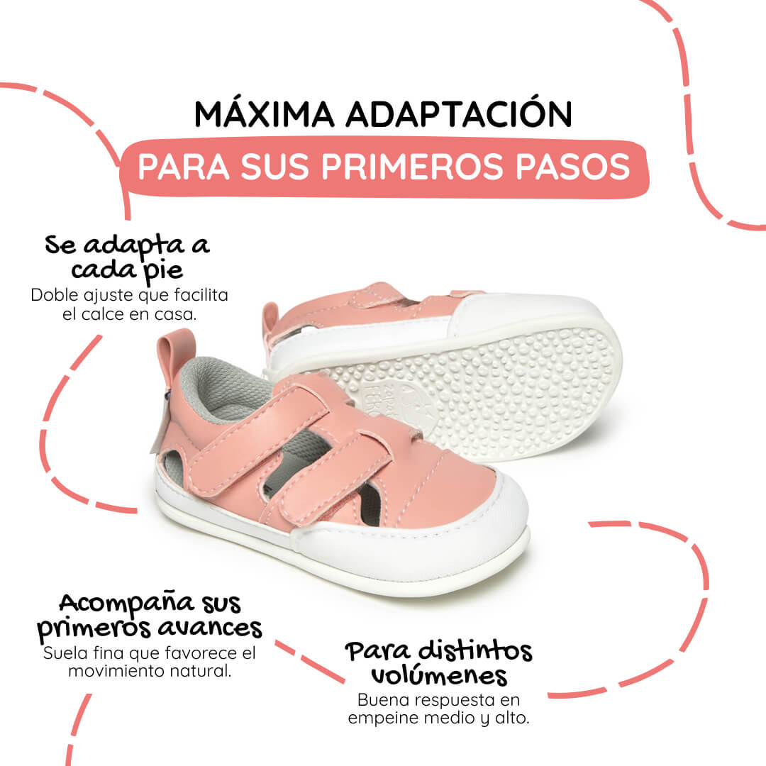sandalia mayor apertura barefoot bebes rosa fresa javea feroz ss26 02