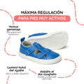 sandalia mayor apertura barefoot infantil azul royal javea rocker ss26 02