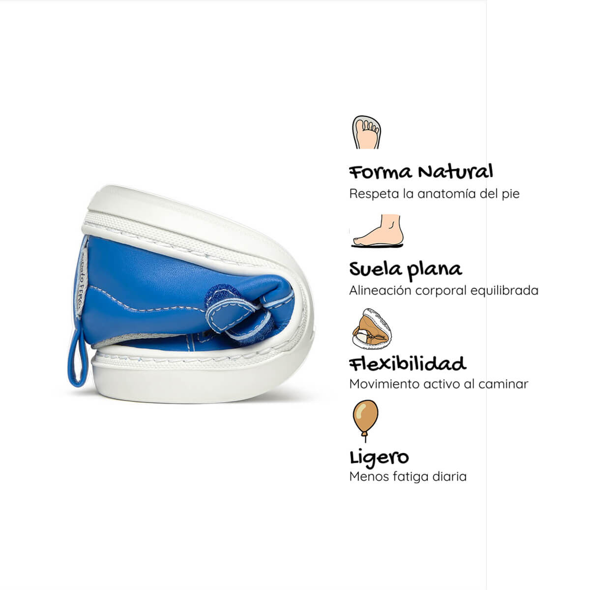 sandalia mayor apertura barefoot infantil azul royal javea rocker ss26 04