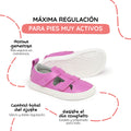 sandalia mayor apertura barefoot infantil fresa rosa javea rocker ss26 02