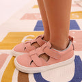sandalia mayor apertura barefoot infantil javea rocker ss26 rosa