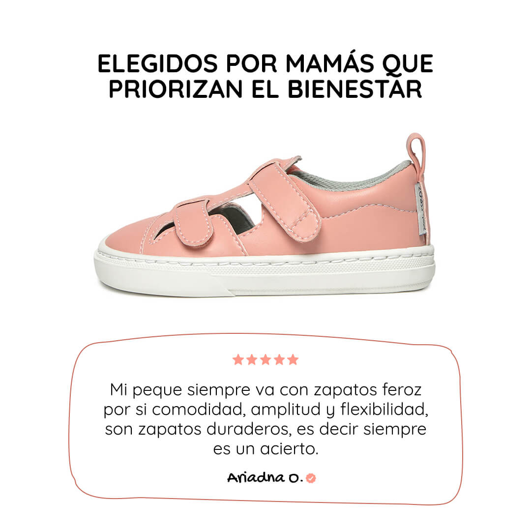 sandalia mayor apertura barefoot infantil rosa fresa javea rocker ss26 01