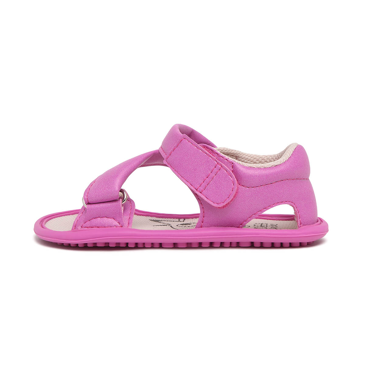 sandalia minimalista respetousa infantil fresa oliva rocker ss25 01 | Fresa Microfibra Nobuck