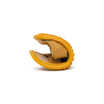 sandalia minimalista respetousa infantil mostaza oliva rocker ss25 04 | Mostaza Microfibra Nobuck