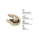 sandalia minimalista respetousa infantil oro dorado oliva rocker ss26 04 | Oro Microfibra 