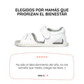 sandalia trenzada barefoot infantil blanco gandia rocker ss26 01