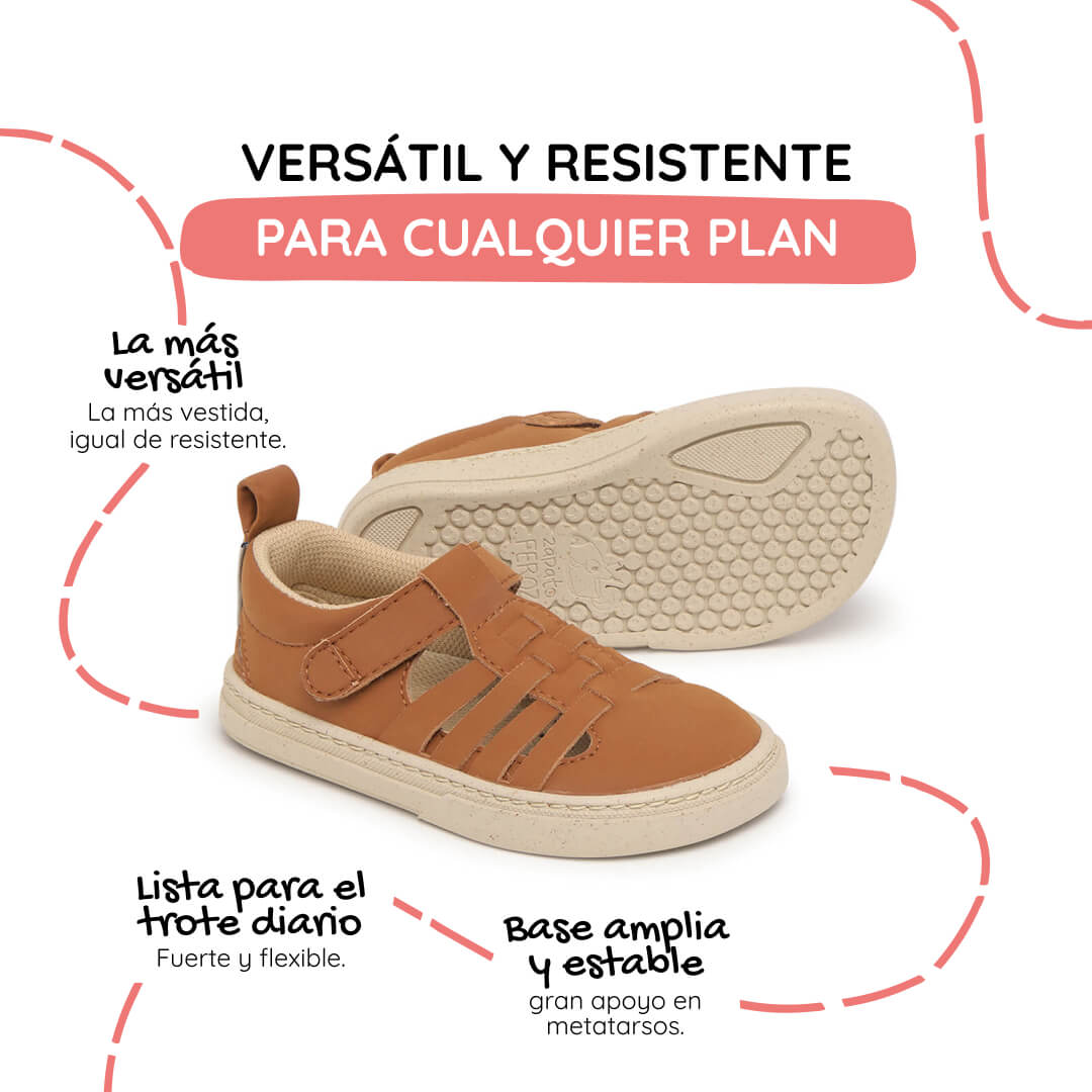 sandalia trenzada barefoot infantil nut tabarca rocker ss26 02