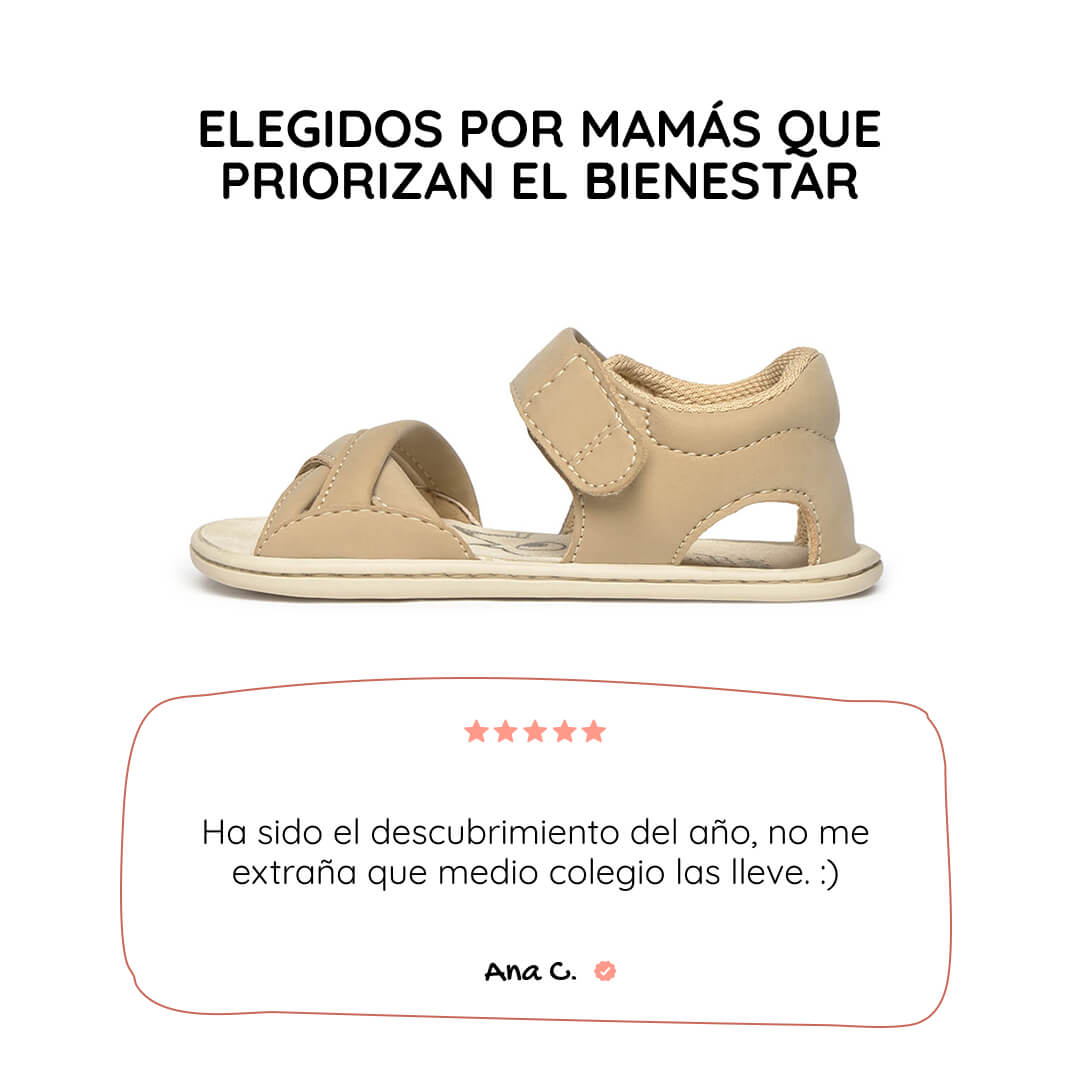 sandalia trenzada barefoot infantil pierdra gandia rocker ss26 01