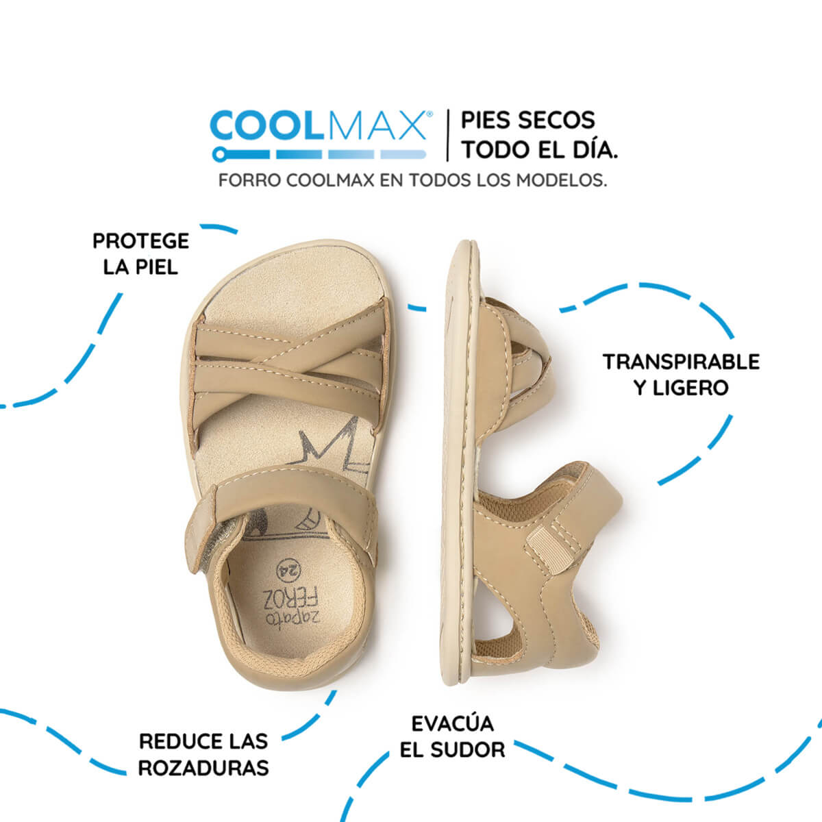 sandalia trenzada barefoot infantil pierdra gandia rocker ss26 03
