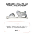 sandalia trenzada barefoot infantil plata gandia rocker ss26 01