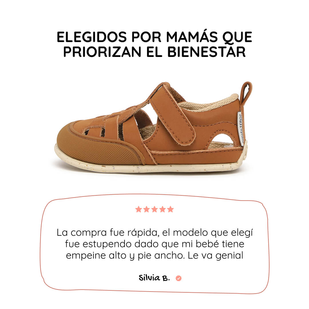 sandalia trenzada respetuosa bebes nut tabarca feroz ss26 01