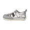 sandalia trenzada respetuosa bebes plata plateado tabarca feroz ss26 00