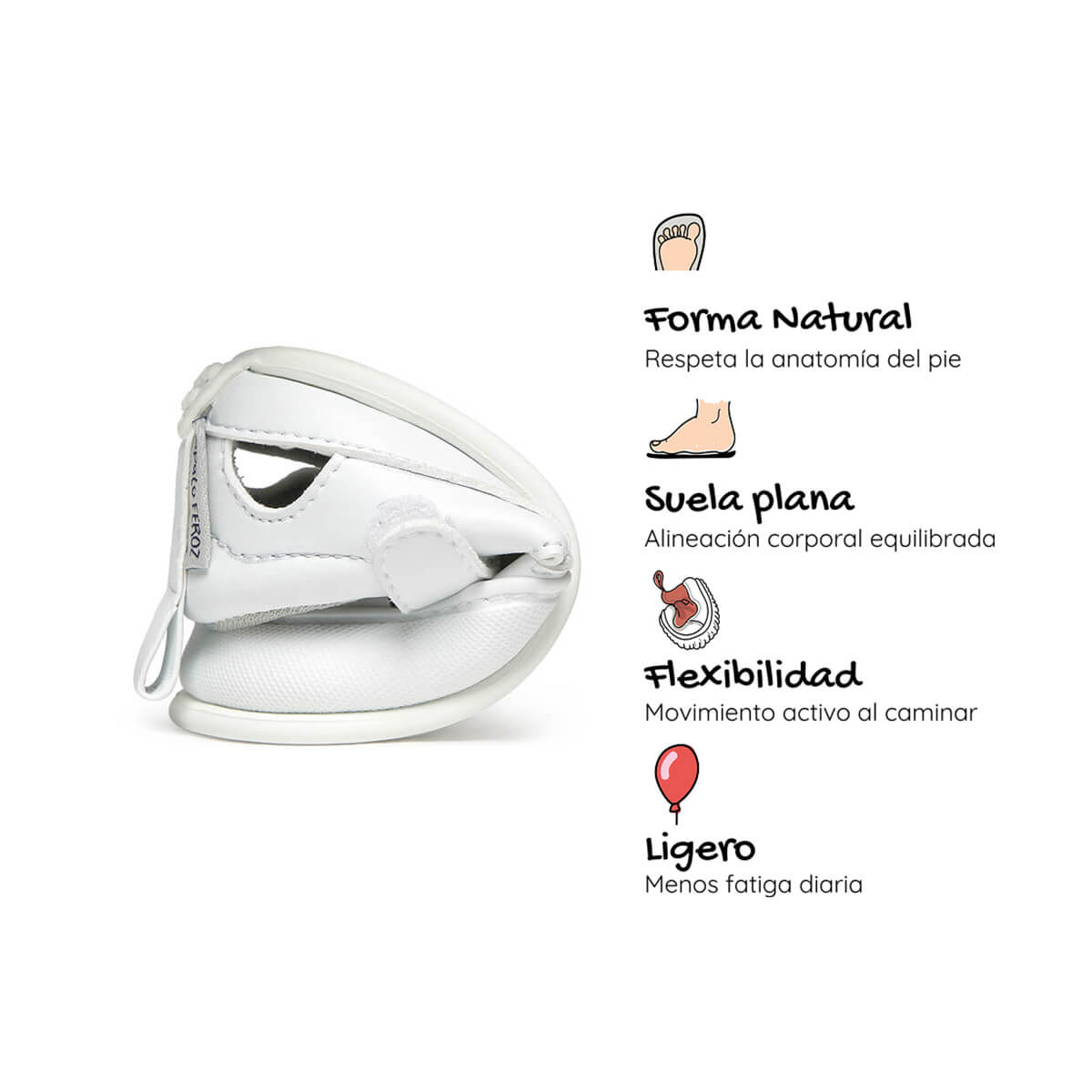 sandalia trenzada respetuosa bebes tabarca feroz ss26 Blanco 04