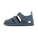 sandalia trenzada respetuosa infantil azul denia rocker ss25 01 | Azul Microfibra Nobuck