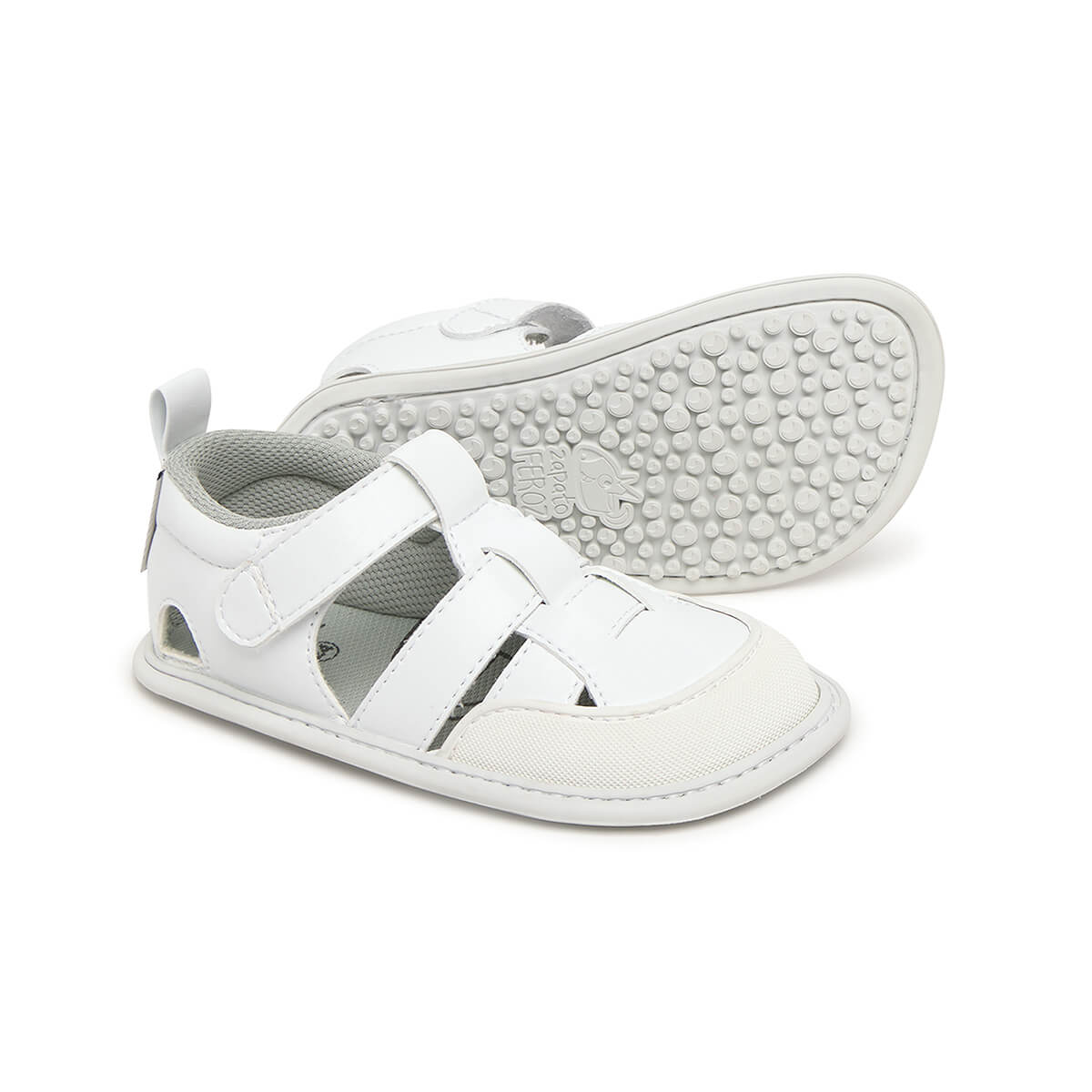 sandalia trenzada respetuosa infantil blanco denia rocker ss25 02 | Blanco Microfibra