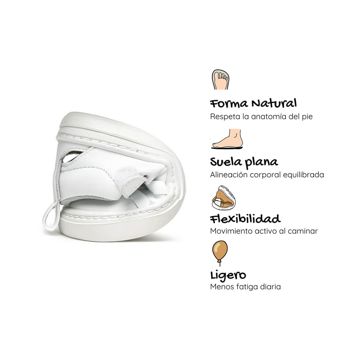 sandalia trenzada respetuosa infantil blanco tabarca rocker ss25 04