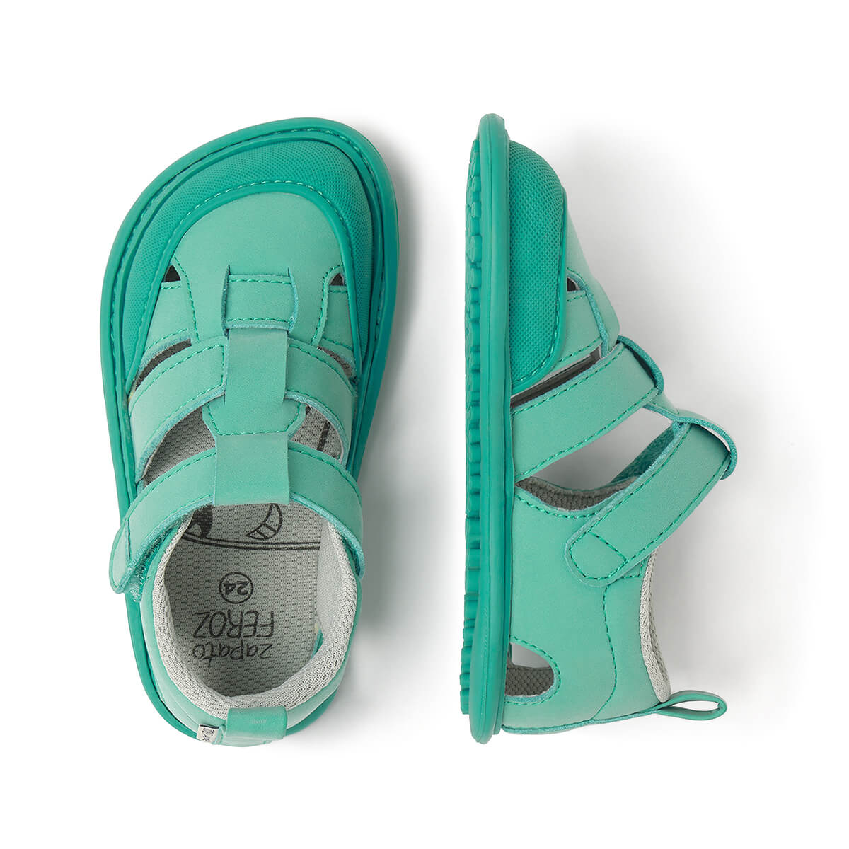 sandalia trenzada respetuosa infantil mint denia rocker ss25 03 | Mint Microfibra Nobuck