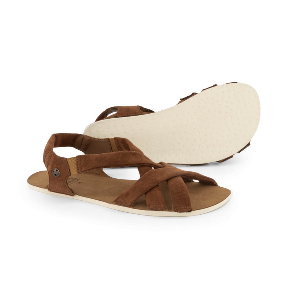 sandalias adulto unisex trenzadas resistentes repelentes agua color nut nuez nude primavera meliana verano ss24_02