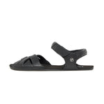 sandalias barefoot suela flexible blanda transpirable mujer hombre primavera verano gandia ss226 Piel Negro 01 | Negro Microfibra Serraje