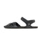 sandalias barefoot suela flexible blanda transpirable mujer hombre primavera verano gandia ss226 Piel Negro 01 | Negro Microfibra Serraje